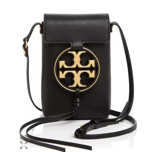 Tory Burch Bags Tory Burch Miller Leather Phone Crossbody Bag